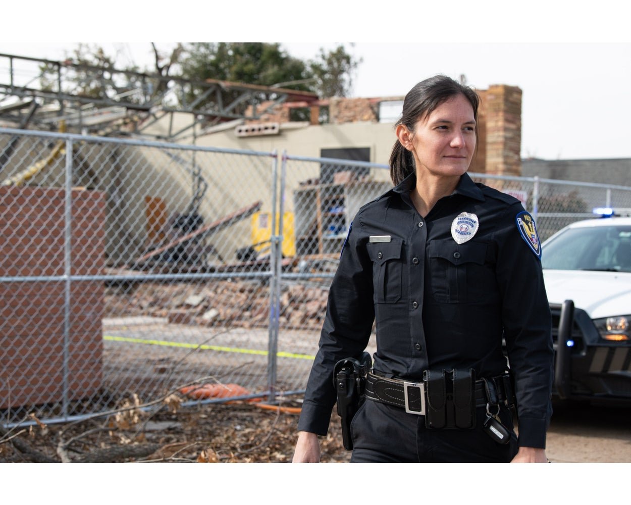 Flying Cross Justice Women's Poly/Wool Long Sleeve Uniform Shirt - LAPD Navy 107W84 - Newest Products