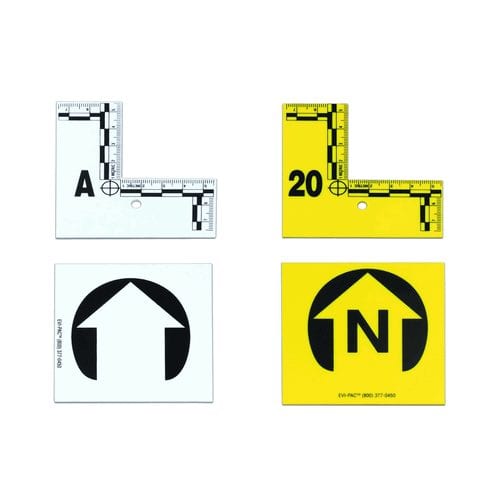 Forensics Source L Shaped Flat-Type Markers IDFC-0120Y - Tactical &amp; Duty Gear