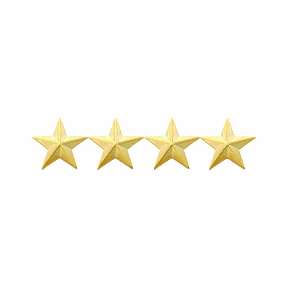 Four Stars Pin - Insignia