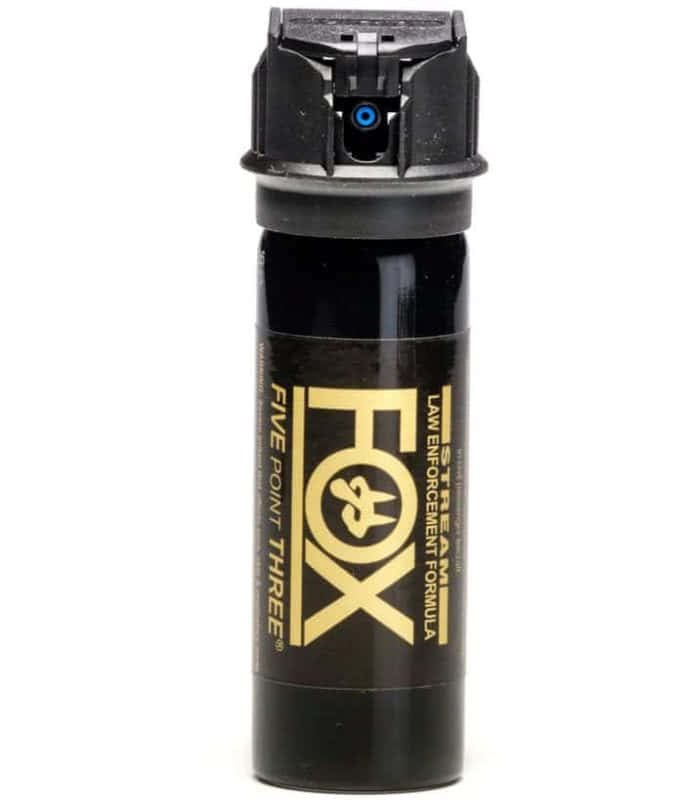 Fox Labs International Five Point Three 2oz., 2% OC, Flip Top, Stream Spray Pattern 22FTSDB - Tactical &amp; Duty Gear