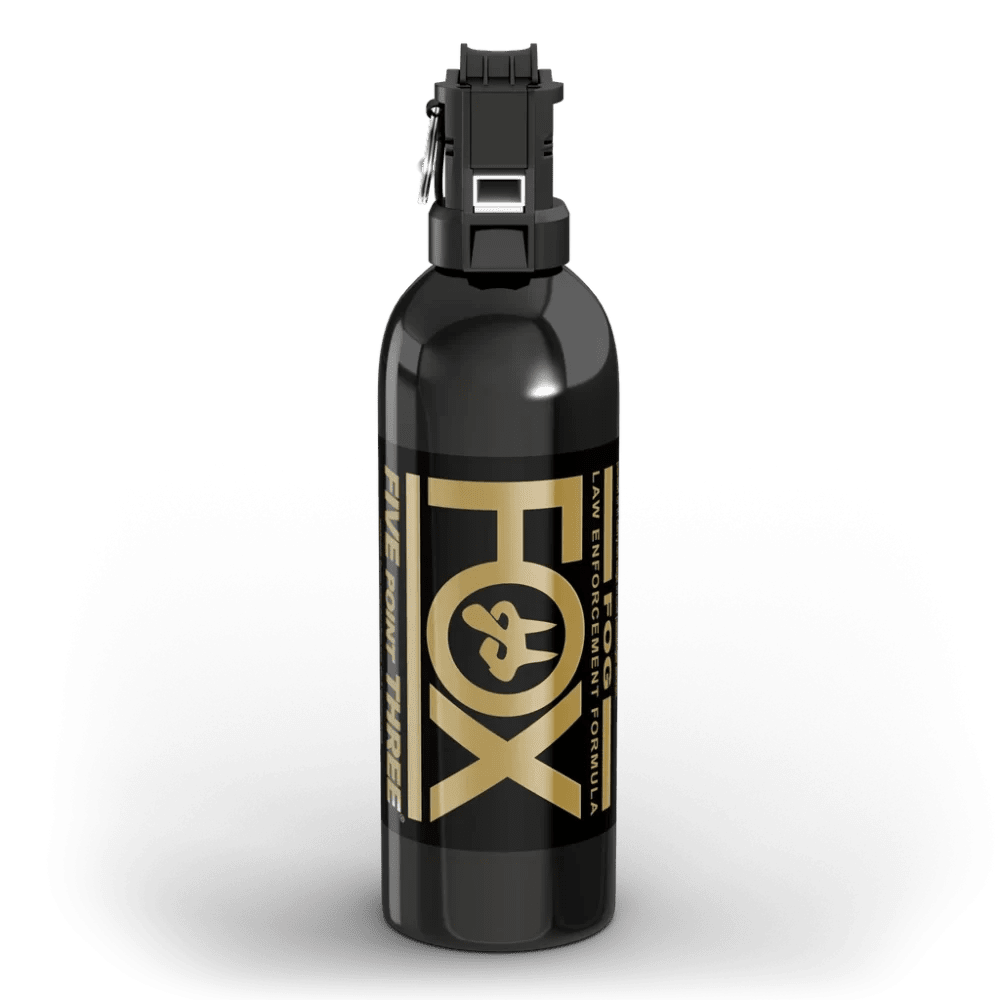 Fox Labs International Pistol Grip Tactical Unit 12oz. 2% OC Crowd Control Fog Spray Pattern PG12FDB - Tactical &amp; Duty Gear