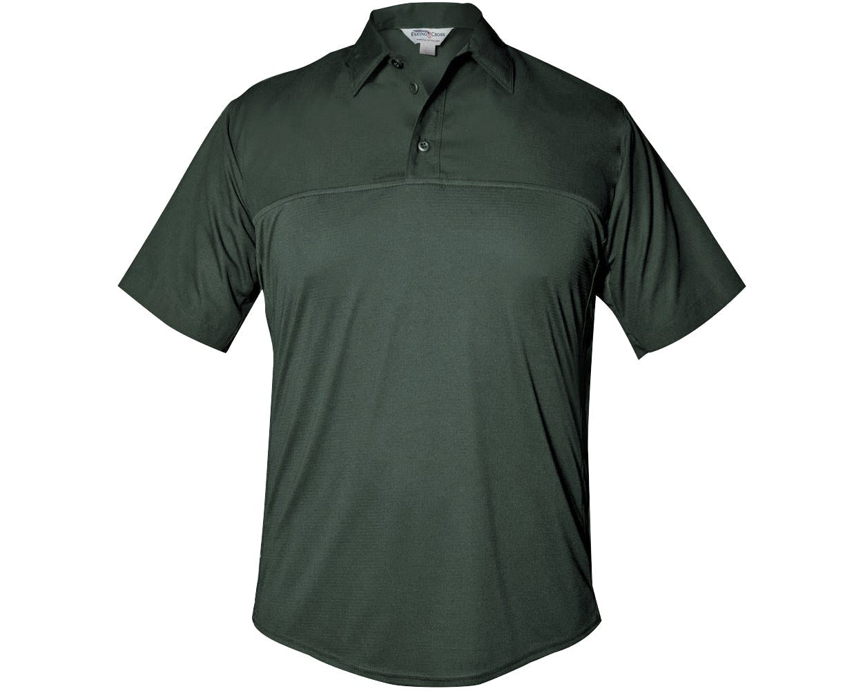 Flying Cross FX STAT Men's Short Sleeve Hybrid Uniform Shirt FX7000VS - OD Green, S