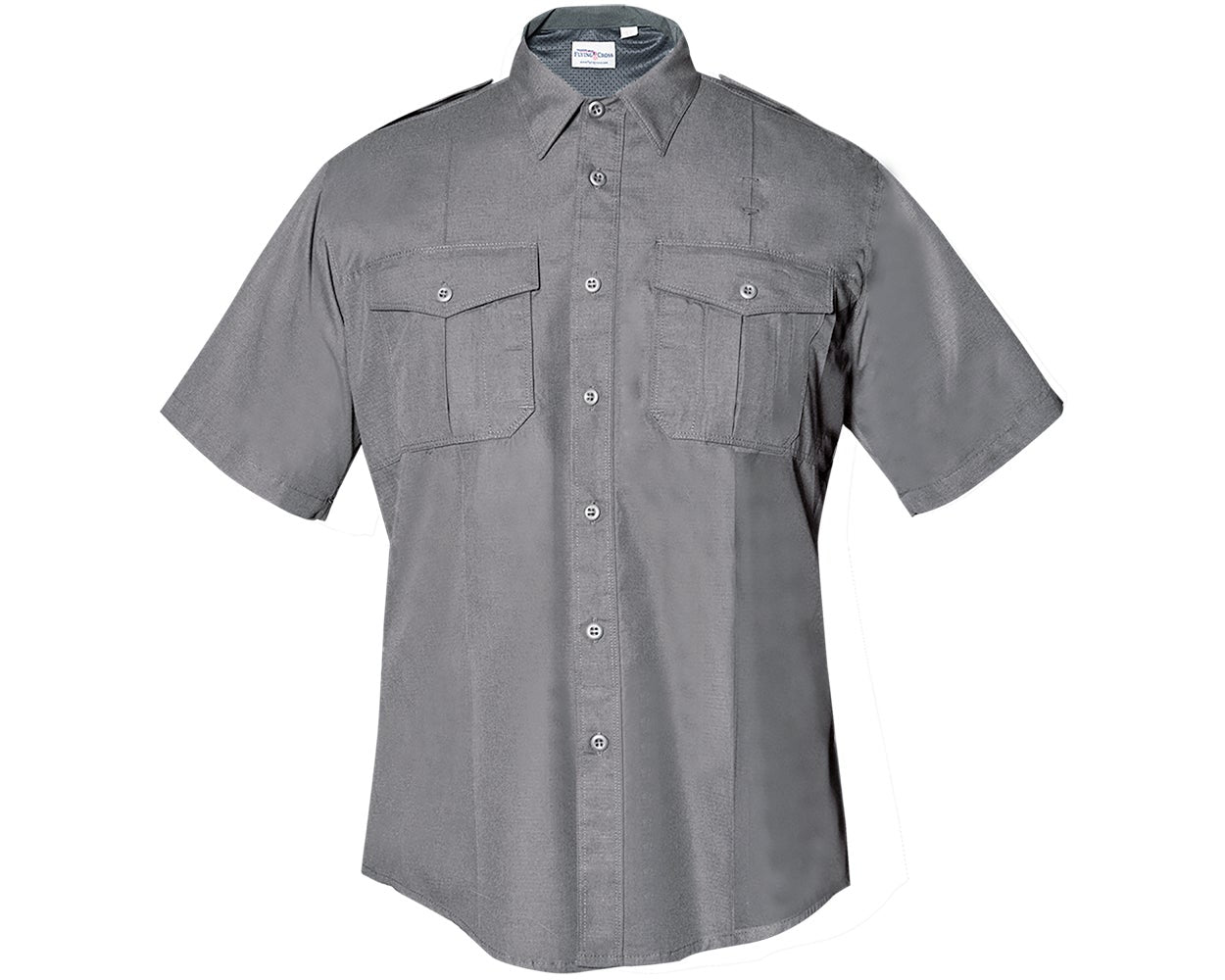 Flying Cross FX STAT Men's Class B Short Sleeve Shirt FX7100 - Oxford Gray, M