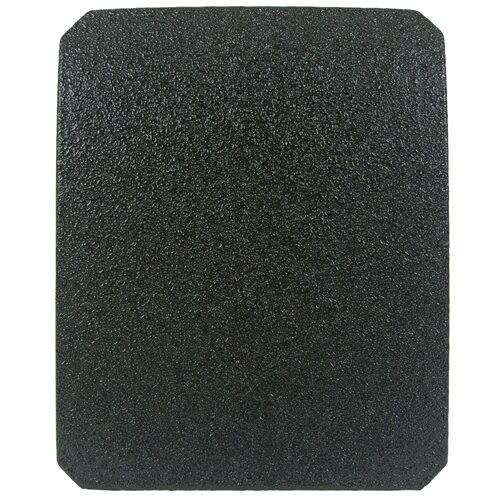 GH Armor Systems LEO H2 Special Threat Plate Full Cut 5 in. x 8 in. concealable size weighing 0.30 lbs, compatible with concealable duty carriers