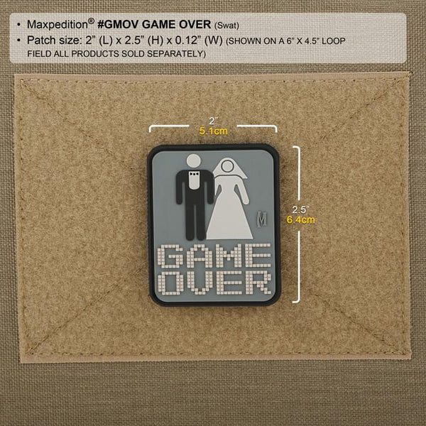Maxpedition Game Over Morale Patch GMOV - Clothing & Accessories