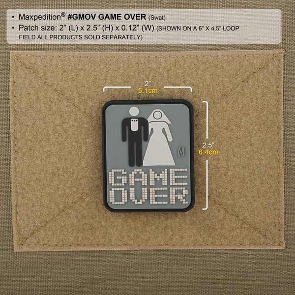 Maxpedition Game Over Morale Patch GMOV - Clothing &amp; Accessories
