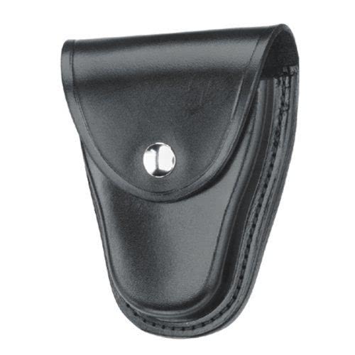 Gould & Goodrich Handcuff Case B70 - Basket Weave, Nickel