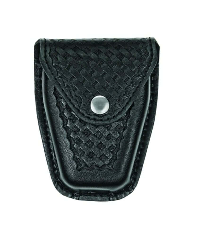 Hero's Pride AirTek ASP Coated Chain Handcuff Case 1452 - Basket Weave, Nickel