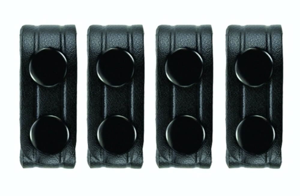Hero's Pride AirTek Belt Keepers 7/8'' with Black Snaps - Fits 2'' Belt - Belt Keepers