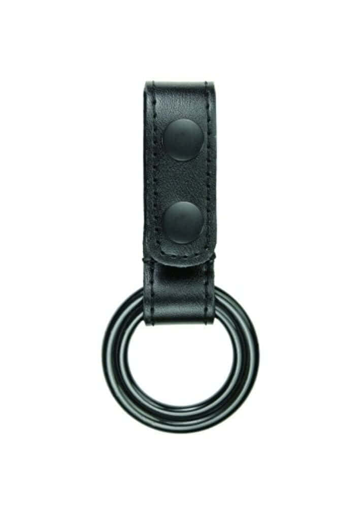 Hero's Pride AirTek C/D-Cell Dual Ring Flashlight Holder with Plastic Rings - Plain, Black