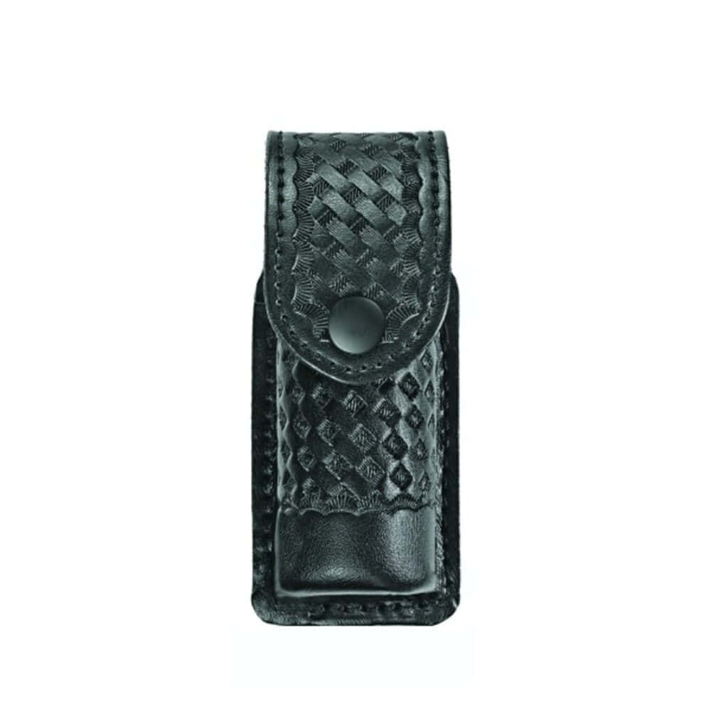 Hero's Pride AirTek OC Pepper Spray Case for MK-2/MK-3/MK-6 - Basket Weave, Black