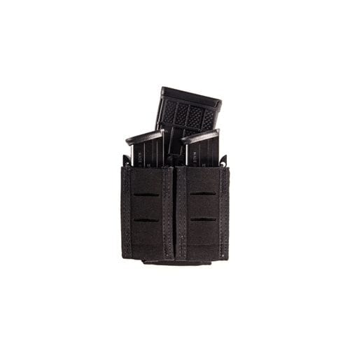 High Speed Gear Duty Staggered Double Pistol TACO Magazine Holder - Tactical &amp; Duty Gear