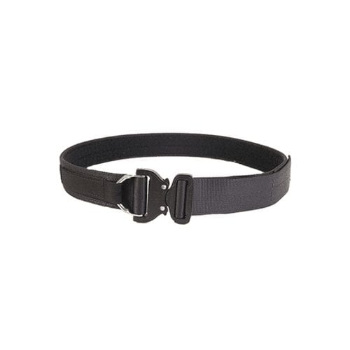 High Speed Gear Cobra IDR 1.75 Operator Belt 31OVI in Black with matte black COBRA D-ring buckle