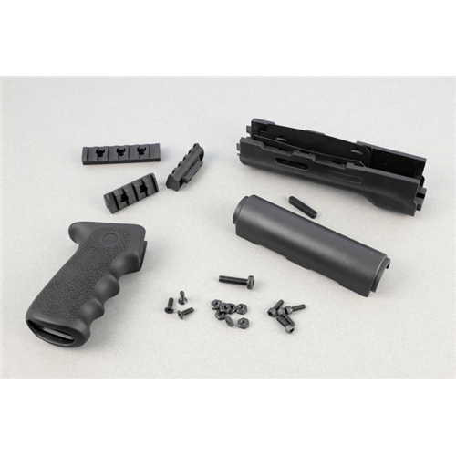 Hogue AK-47/AK-74 Rubber Grip - Black, Longer Yugo Version