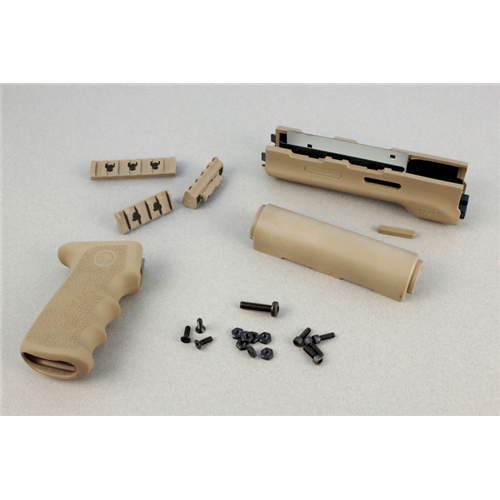 Hogue AK-47/AK-74 Rubber Grip - Flat Dark Earth, Longer Yugo Version