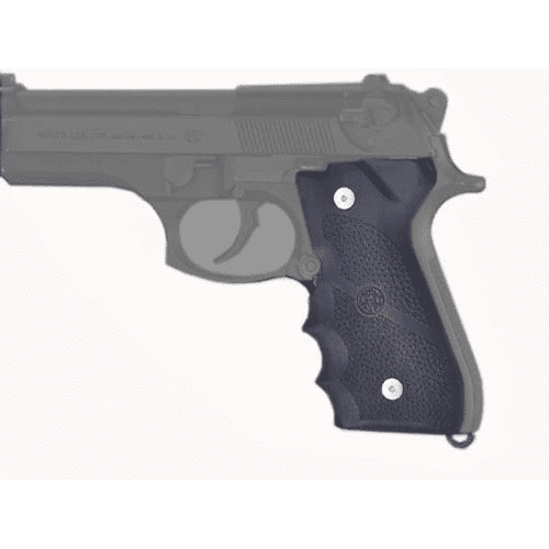 Hogue Beretta 92/96 Series Rubber Grip - Black