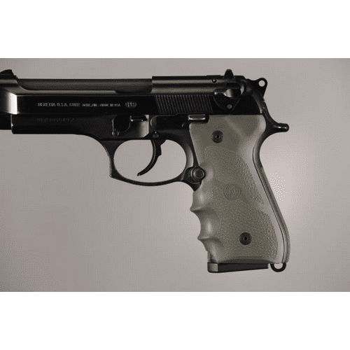 Hogue Beretta 92/96 Series Rubber Grip - OD Green