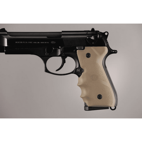 Hogue Beretta 92/96 Series Rubber Grip - Flat Dark Earth
