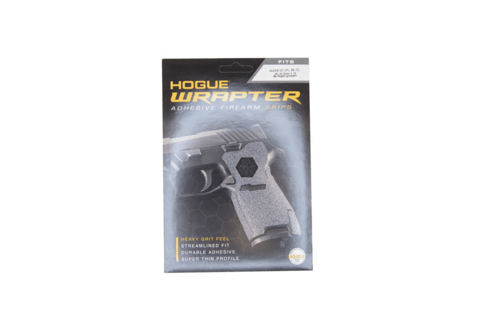 Hogue For Glock 17, 17L, 18, 22, 24, 31 (Gen 1-2) Wrapter Adhesive Grip 17129 - Newest Arrivals