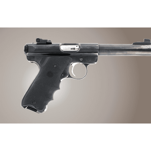 Hogue Ruger MK II / MK III Rubber grip - Black, Finger Grooves