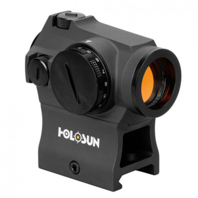 Holosun Electronic Micro Sight Gold Circle Dot/Rotary Switch HE503R-GD - Shooting Accessories