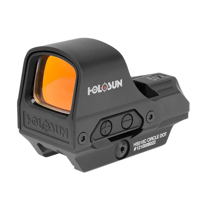 Holosun Circle Dot/Solar Panel/QD Mount HS510C - Shooting Accessories