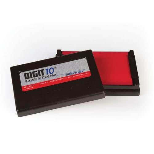 Identicator Digit 10 Kit Replacement Inkless Fingerprint Pad for Law Enforcement 110 PAD 1007321 - Newest Products