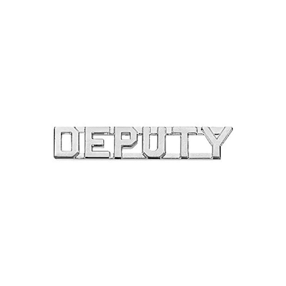 Deputy Sheriff Collar Pins (Gold or Silver) Pair - Gold