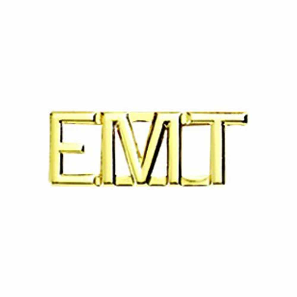 EMT collar pins (Gold or Silver) Pair - Gold