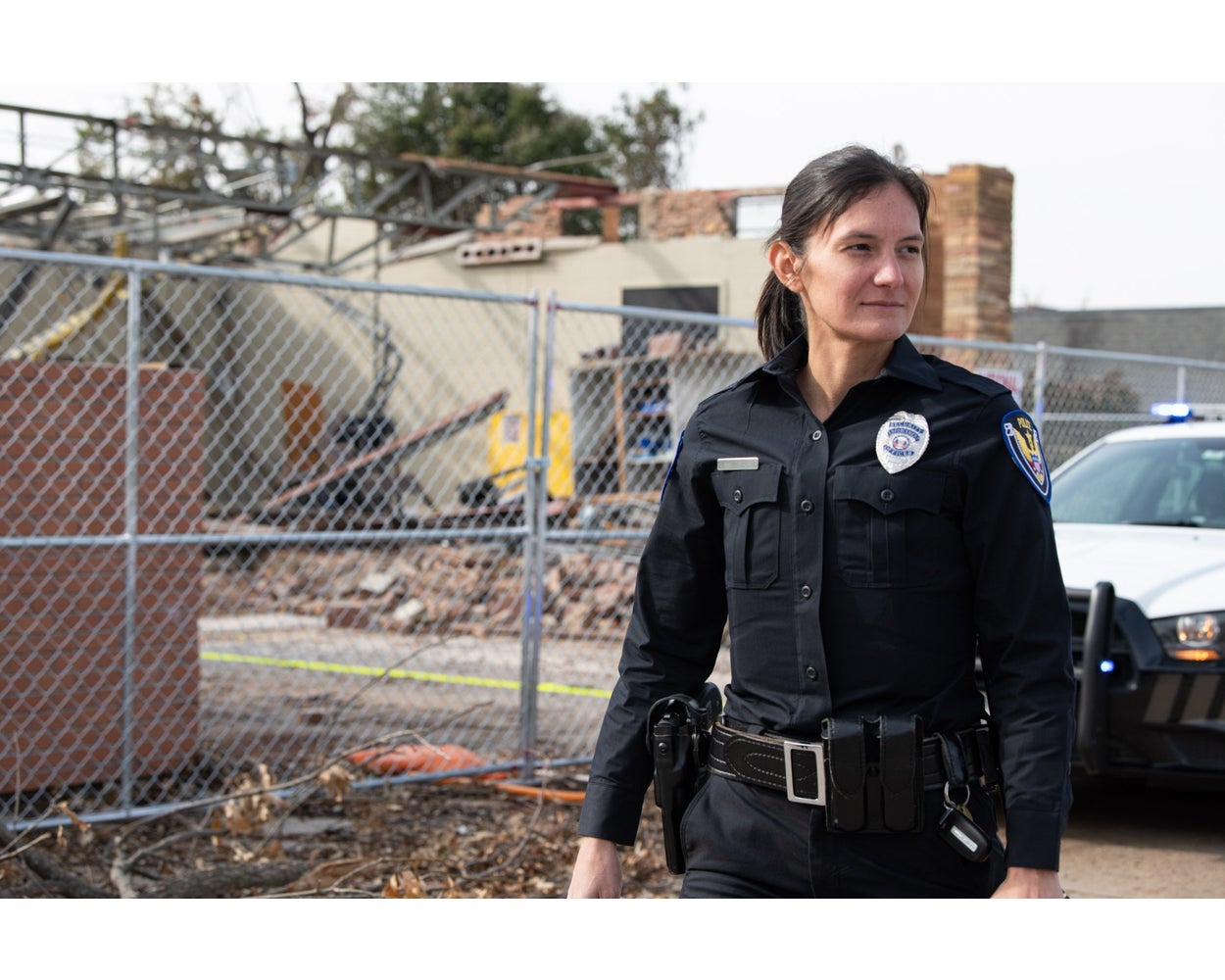 Flying Cross Justice Women's Poly/Wool Long Sleeve Uniform Shirt - LAPD Navy 107W84 - Newest Products