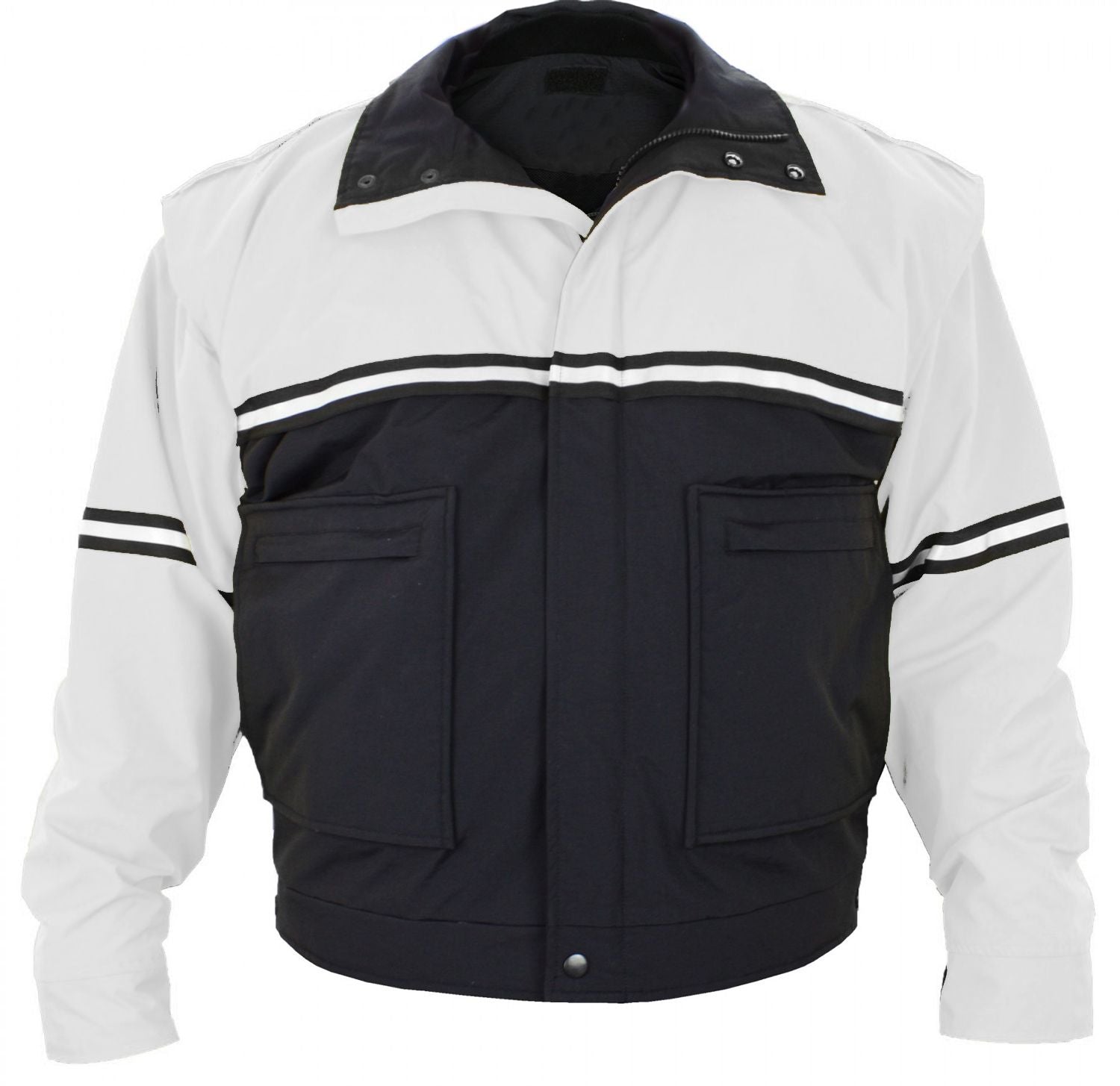 First Class Waterproof Zip-Off Sleeve Bike Patrol Jacket with Removable Liner - Bike Patrol Clothing