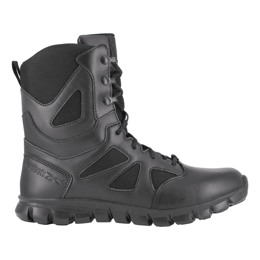 Reebok Sublite Cushion Tactical 8'' Boot with Soft Toe - Black RB8805 - Newest Products