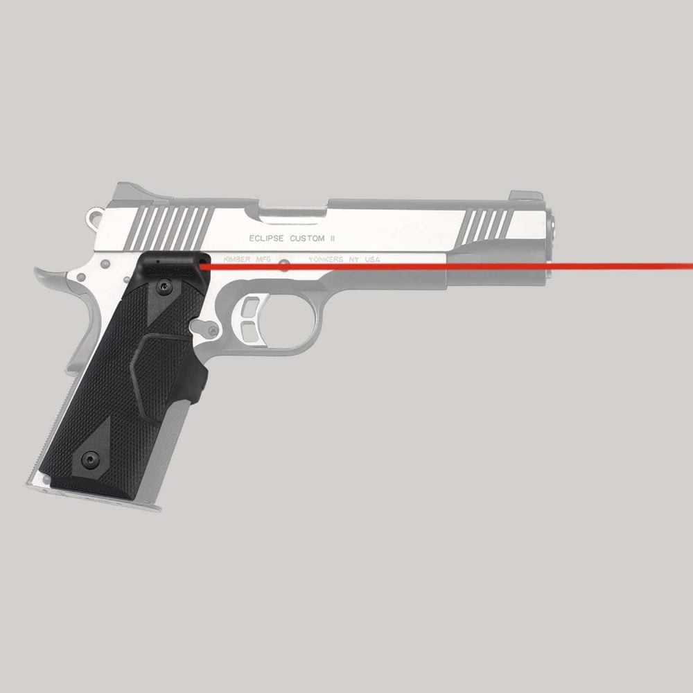 Crimson Trace LG-401 FRONT ACTIVATION LASERGRIPS® FOR 1911 FULL-SIZE - Shooting Accessories