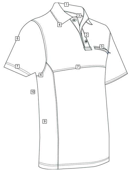 TRU-SPEC Short Sleeve Bike Polo - Tops