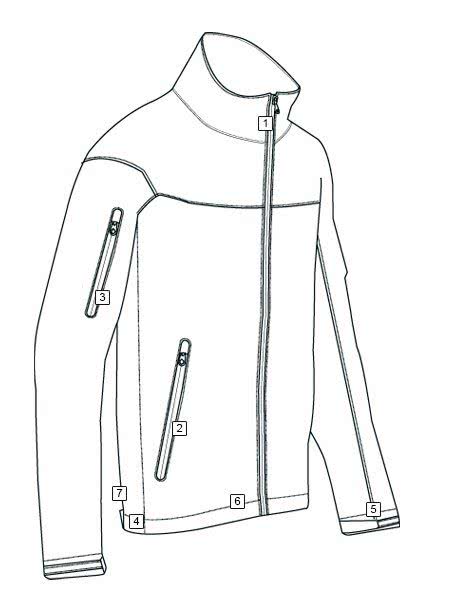 TRU-SPEC 24-7 Tactical Softshell Jacket without Sleeve Loop - Softshell Jackets