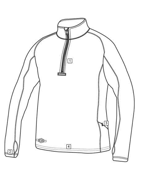 TRU-SPEC Grid Fleece Pullover - Clothing &amp; Accessories