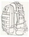 TRU-SPEC Elite 3 Day Backpack - Tactical &amp; Duty Gear