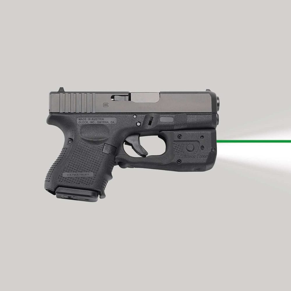 Crimson Trace LL-810G GREEN LASERGUARD® PRO™ FOR GLOCK SUBCOMPACT - Lasers &amp; Boresights