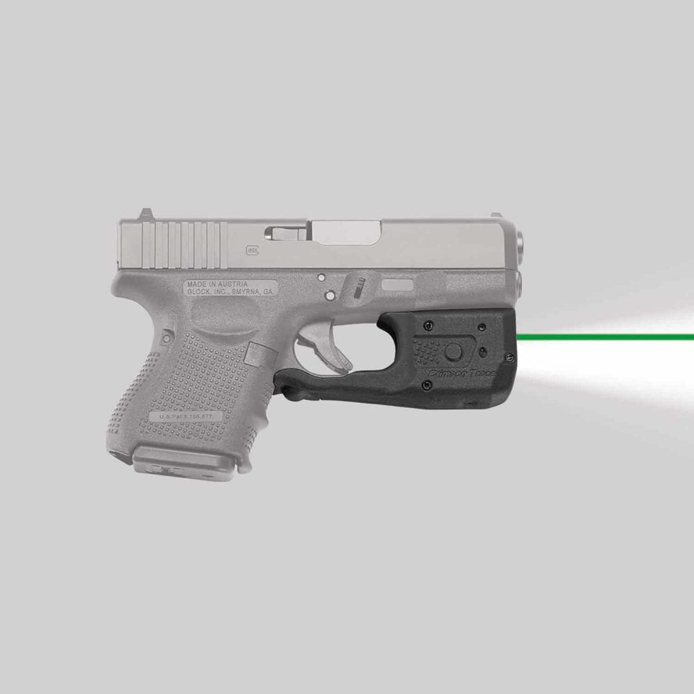 Crimson Trace LL-810G GREEN LASERGUARD® PRO™ FOR GLOCK SUBCOMPACT - Lasers &amp; Boresights