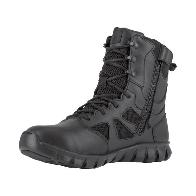 Reebok Sublite Cushion Tactical 8'' Waterproof Boot with Soft Toe - Black - Newest Products