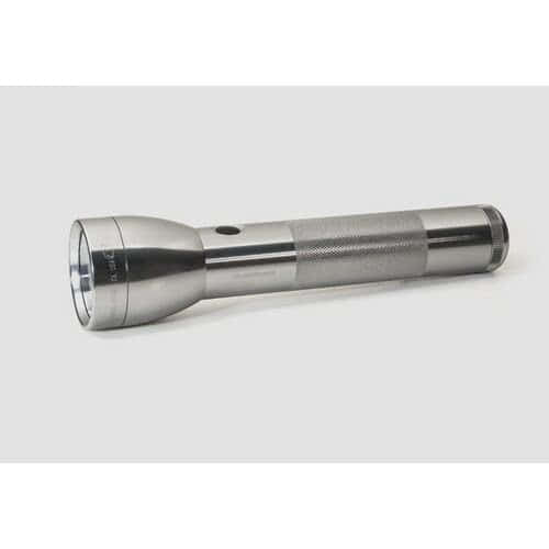 Maglite ML300L 2 D-Cell LED Flashlight - Silver, Display Box