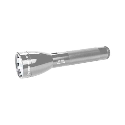 Maglite ML50L 2 C-Cell LED Flashlight - Silver, Blister