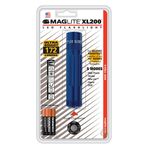 Maglite XL200 3-Cell AAA LED Flashlight - Tactical &amp; Duty Gear