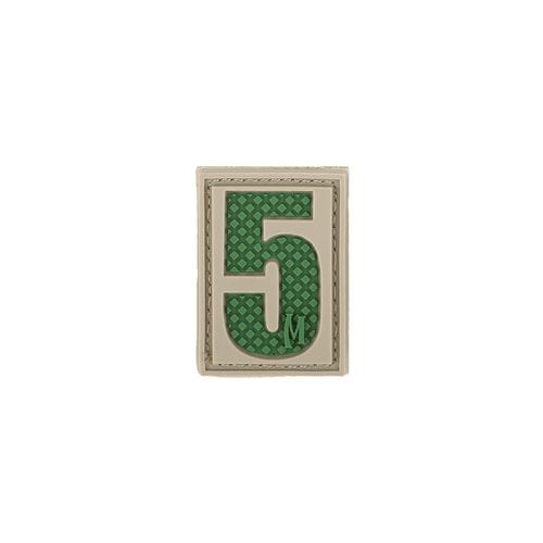 Maxpedition Number 5 Patch - Morale Patches