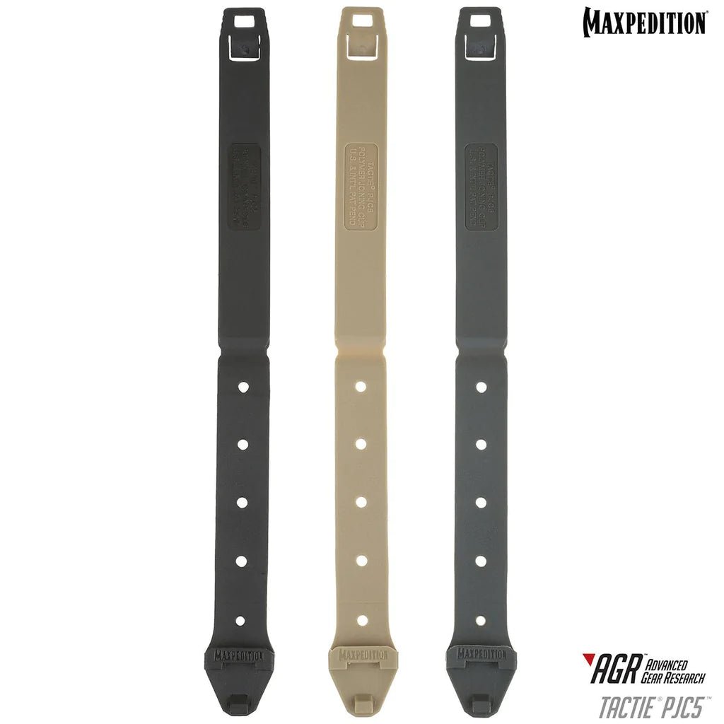 Maxpedition TacTie PJC5 Polymer Joining Clips (Pack of 6) - Bags &amp; Packs