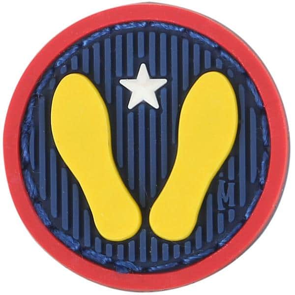 Maxpedition Yellow Footprints Morale Patch - Morale Patches