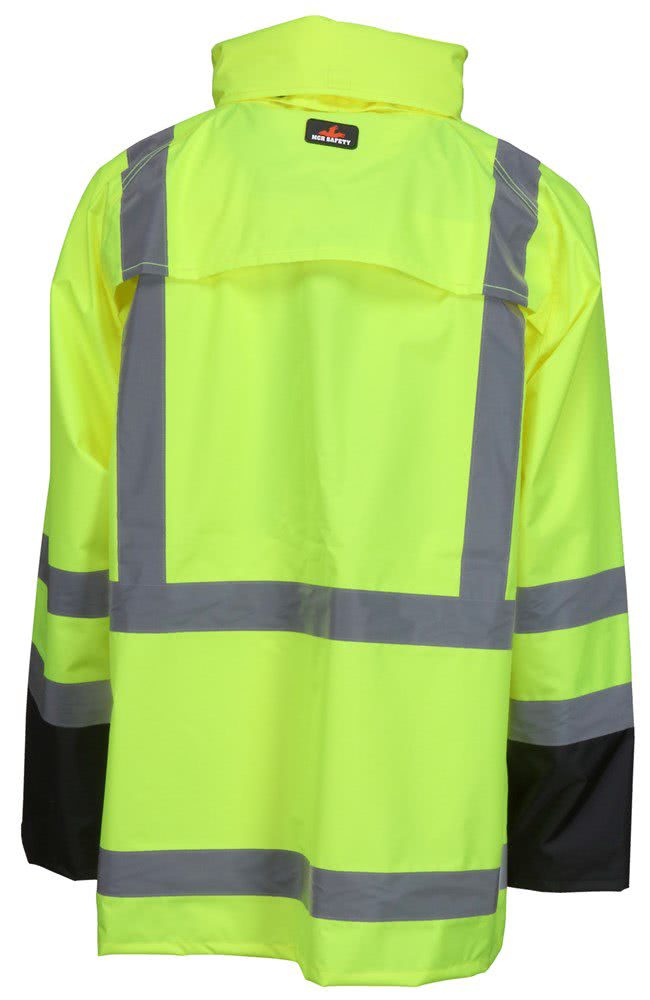 MCR Safety Class 3 Hi-Vis Waterproof Rain Jacket 508SJ - Newest Products