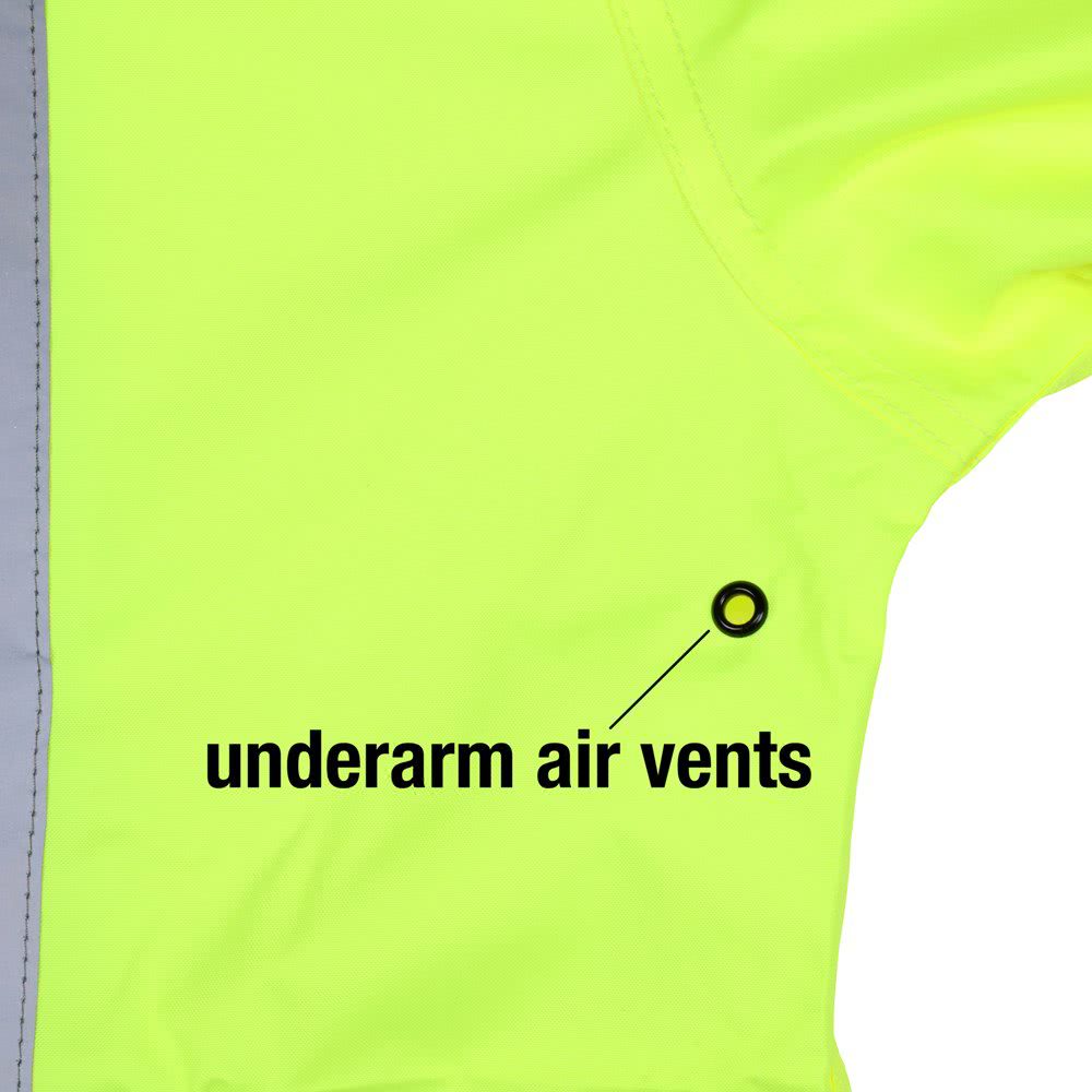 MCR Safety Class 3 Hi-Vis Waterproof Rain Jacket 508SJ - Newest Products