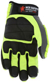 MCR Safety Predator Mechanics Impact Resistant Work Gloves PD2911 - Newest Products