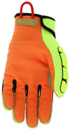 MCR Safety Predator® Mechanics Hi-Visibility Cut-Resistant Work Gloves PD4900 - Newest Products